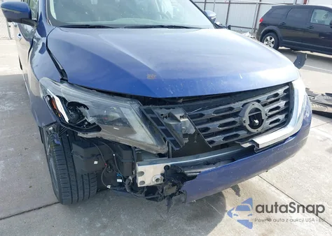 2019 Nissan Pathfinder Platinum z USA, uszkodzony, nr VIN 5N1DR2MN5KC583624